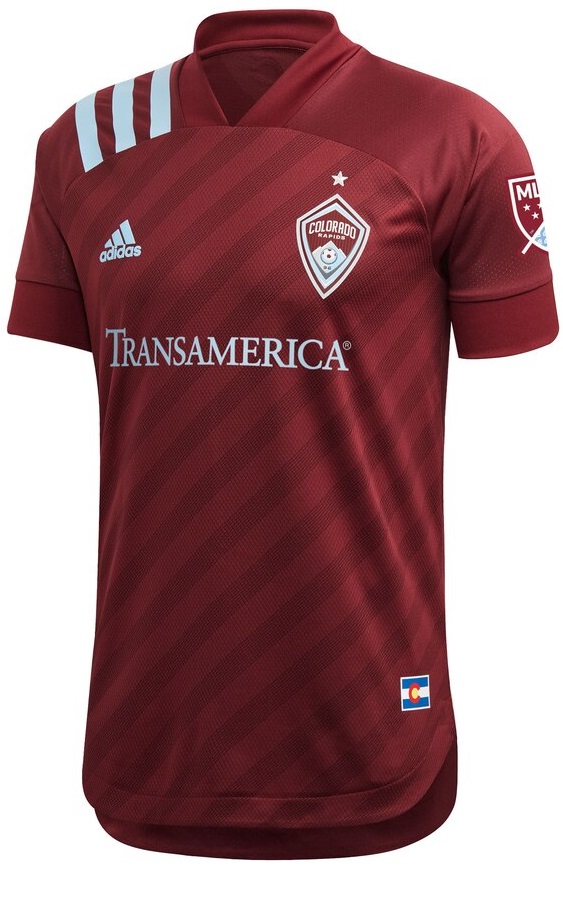 Camisa oficial Adidas Colorado Rapids 2020 I jogador